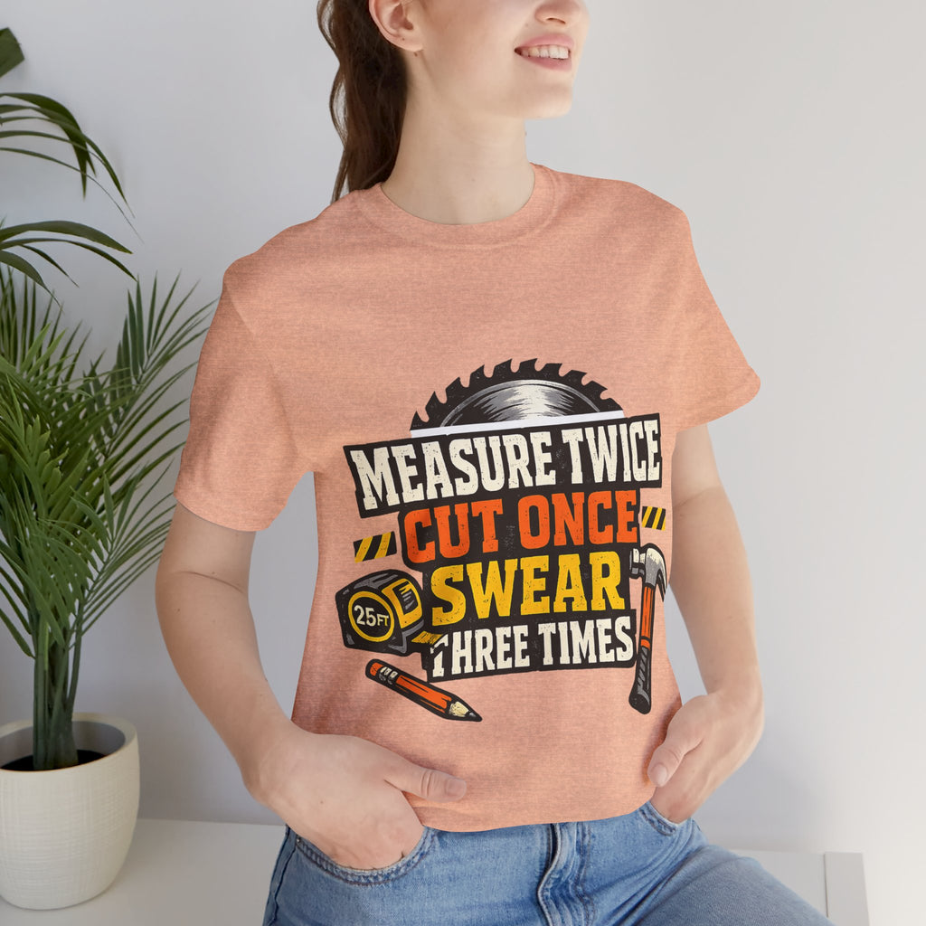 Measure Swear Repeat Construction Hoodie