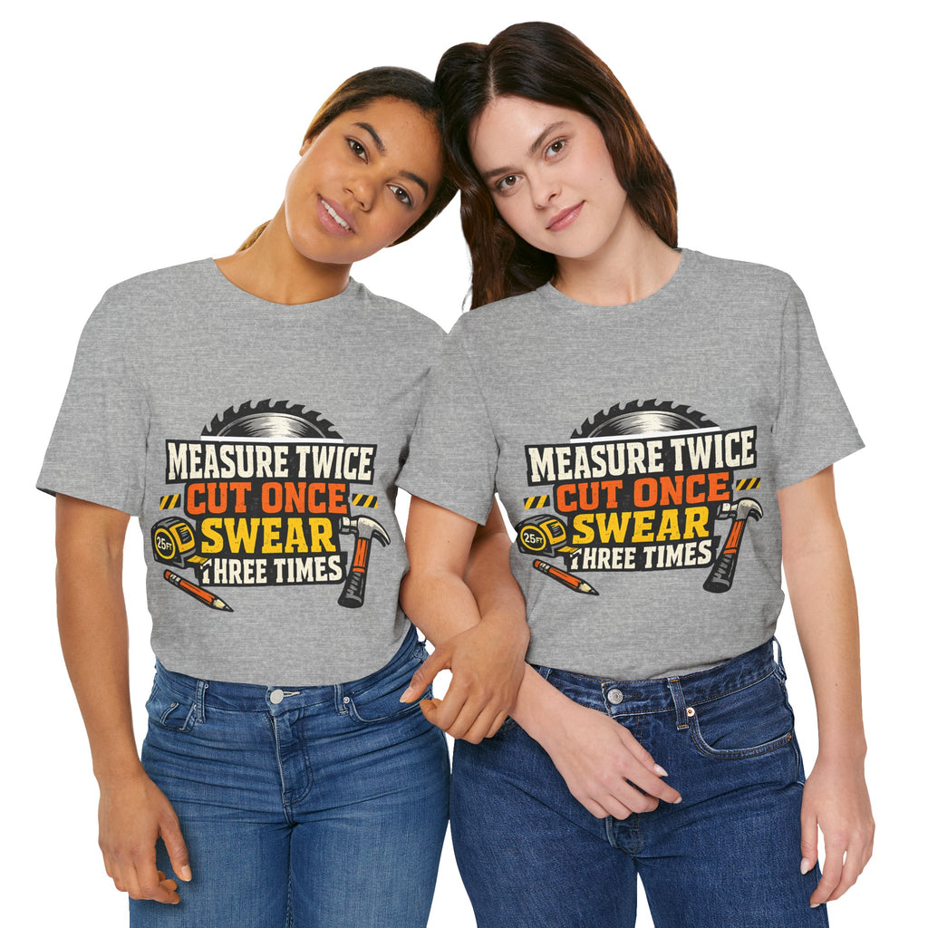 Measure Swear Repeat Construction Hoodie